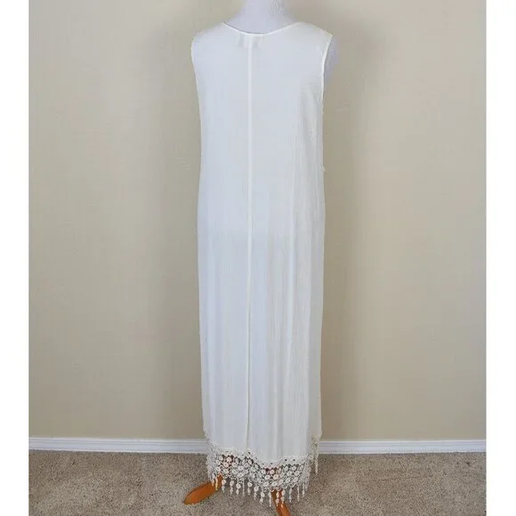 Vintage Magnet Art Lynn Yang Gauze Lace Dress and Jacket - M - Picture 11 of 14